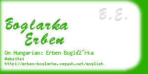 boglarka erben business card